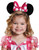 Black and Pink Minnie Mouse Light Up Ears Girl Child Halloween Headband Costume Accessory - One Size - IMAGE 1