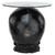 21" Black and Clear Lost Souls Gothic Skull Glass Topped Table - IMAGE 5