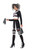 42" Black and White Fever Gothic Cheerleader Women Adult Halloween Costume - Medium - IMAGE 2
