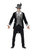 49" Black and Gray Dark Hatter Men Adult Halloween Costume - Extra Large - IMAGE 1