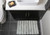 21" x 35" Stone Gray Striped Microfiber Bath Mat - IMAGE 5