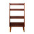 44.5" Brown Midcentury Modern Bookshelf with Classic Spindle Legs - IMAGE 1