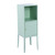 41.5" Mint Green Contemporary Tall Storage Cabinet - IMAGE 2