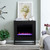 36.5" Black Color Changing Electric Fireplace - IMAGE 3