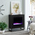 36.5" Black Color Changing Electric Fireplace - IMAGE 5