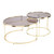 2 Piece Nesting Glass Top Martley Cocktail Table 32" - IMAGE 2