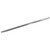 18" Silver Contemporary Nail Shaped Lawn Stake - IMAGE 1