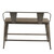 42" Oregon Industrial Antique Metal and Espresso Wood-Pressed Grain Bamboo Counter Bench - IMAGE 4