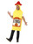 49" Yellow and Red Tequila Bottle Unisex Adult Halloween Costume - One Size - IMAGE 1