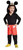 Black and Red Mickey Mouse Unisex Toddler Halloween Costume - IMAGE 1