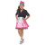 Black and Pink Car Hop Girl Child Halloween Costume- Medium - IMAGE 1