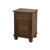 30" Brown Bahama Shutter Wood Nightstand with Drawers - IMAGE 2