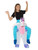 Deluxe Little Miss Hatter Unicorn Girl Child Halloween Costume - One Size - IMAGE 1