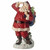 24.75" Red and Beige Santa Looking for Deer Christmas Tabletop Figurine - IMAGE 1