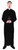 Black Priest Men Costume with Clerical Collar - IMAGE 1