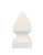 Set of 2 Crisp White Gothic Post Caps for 4x4 Fence Post - IMAGE 1