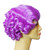 Purple Lady Edna Women Adult Wig Halloween Costume Accessory - One Size - IMAGE 1