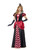42" Black and Royal Red Queen Women Adult Halloween Costume - Medium - IMAGE 2
