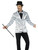 48" Silver Sequin Jacket Men Adult Halloween Costume - Medium - IMAGE 1
