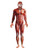 49" Red Anatomy Bodysuit with Mask Men Adult Halloween Costume - Medium - IMAGE 1
