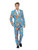38.5" Blue and Orange Goldfish Suit Men Adult Halloween Costume - XL - IMAGE 1