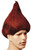 Orange Troll Wig Men Adult Halloween Costume Accessory - IMAGE 1