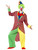 41" Red and Green La Circus Clown Men Halloween Costume - Large - IMAGE 1