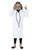 White Solid Doctor or Scientist Unisex Child Halloween Costume - Medium - IMAGE 4