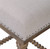 26" Pryce Spindle Leg Light Walnut Counter Stool with Linen Cushion - IMAGE 3