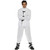 White and Black Men Adult Halloween Costume - One Size - IMAGE 1