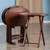 Set of 5 Cappuccino Brown Wooden Snack Tables with Storage Stand, 25.50” - IMAGE 3