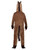 44" Brown and White Horse Bodysuit Unisex Adult Halloween Costume - IMAGE 4