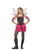 Pink and Black Pixie Girl Teen Halloween Costume - Medium - IMAGE 1