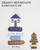 17.25" Blue, White, and Brown Wooden "Beach House Rules" Decorative Sign - IMAGE 1