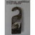 9.75" Black and White "OUT HUSTLE" Door Hanger - IMAGE 1