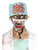 30" Blue and White Zombie Men Adult Halloween Surgeon Kit Costume Accessory - One Size - IMAGE 1