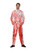 38.5" White and Red Blood Drip Suit Men Adult Halloween Costume - XL - IMAGE 1