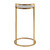 30” Gold Elegant Accent Table with a Mirrored Top - IMAGE 4