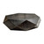 14" Worn Black Finish Coffee Table - IMAGE 1