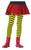 Black and Yellow Striped Tights Girl Child Halloween Costume - Medium - IMAGE 1