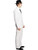 49" White and Black Fever Gangster Striped Men Adult Halloween Costume - Small - IMAGE 2