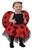 Red and Black Ladybug Infant Halloween Costume - One Size - IMAGE 1