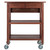 33" Walnut Unique Jonathan Kitchen Cart Organizer - IMAGE 3