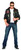 Black Top Gun Jacket Men Costume Accessory - Medium - IMAGE 1