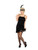 49" Black 1920's Deluxe Fringe Flapper Women Adult Halloween Costume - Large - IMAGE 4