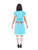 42" Blue and Red Bloody Murderous Twin Women Adult Halloween Costume - Small - IMAGE 3