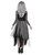 40" Black and Gray Graveyard Bride Women Adult Halloween Costume - Small - IMAGE 3