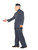 42" Gray Dictator Men Adult Halloween Costume - Large - IMAGE 3