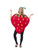 49" Red and Green Strawberry Unisex Adult Halloween Costume - One Size - IMAGE 1