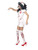 40" White Zombie Nurse Women Adult Halloween Costume - Small - IMAGE 2